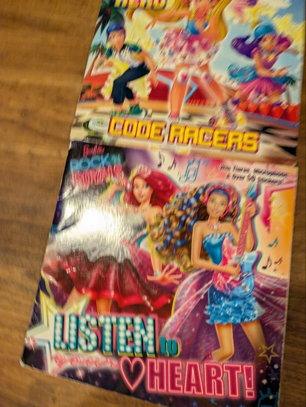 Code Racers & Barbie Listen To Your Heart Colorful Sticker Activity Pack